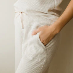 Waffle Loungers, Oatmeal -Clothing Promotional Store HELLO COZY LOUNGERS OATMEAL 8