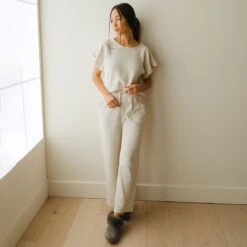 Waffle Loungers, Oatmeal -Clothing Promotional Store HELLO COZY TEE OATMEAL 10 447af25e 8369 4a7b bef6 f0cfd96d78c6