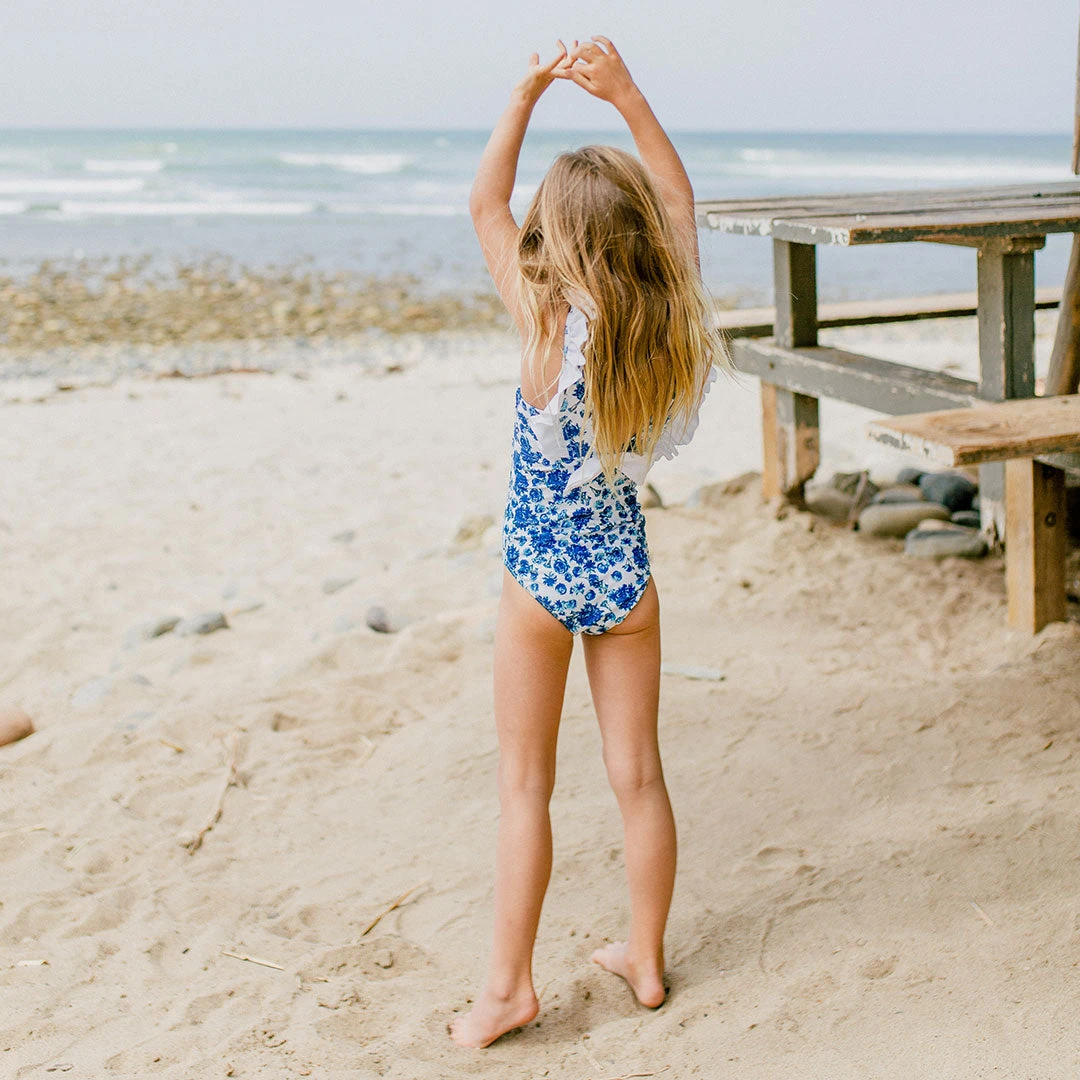Mini Ruffle One-Piece, Santorini 5 Mini Ruffle One-Piece, Santorini - Image 3