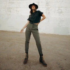 Destination Joggers, Heather Green