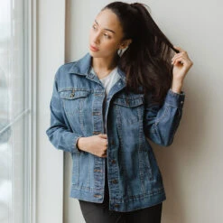 Park City Denim Jacket 21 Park City Denim Jacket -Clothing Promotional Store I2A8291finnal