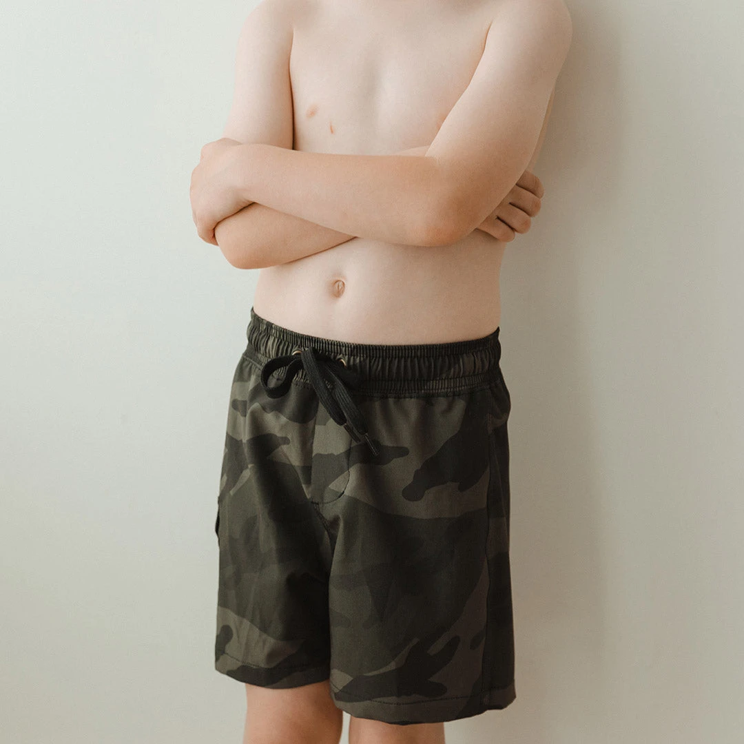 Camo Jr. Swim Trunks 9 Camo Jr. Swim Trunks - Image 7