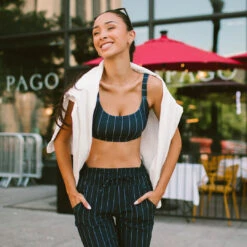 Destination Joggers, Navy Pinstripe 18 Destination Joggers, Navy Pinstripe -Clothing Promotional Store I2A8366final 1