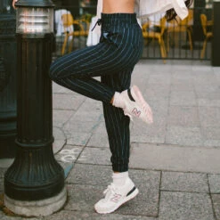 Destination Joggers, Navy Pinstripe 17 Destination Joggers, Navy Pinstripe -Clothing Promotional Store I2A8395final 1