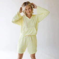 Sailor Stripe Shorts, Yellow Stripe -Clothing Promotional Store I2A9304final adac895c 46fc 4326 8897 806b947ba87f