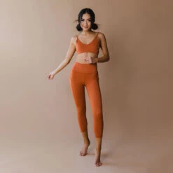 Intention Flow 3/4 Leggings, Rust 12 Intention Flow 3/4 Leggings, Rust -Clothing Promotional Store INTENTION FLOW LEGGINGS 3 4 RUST 5