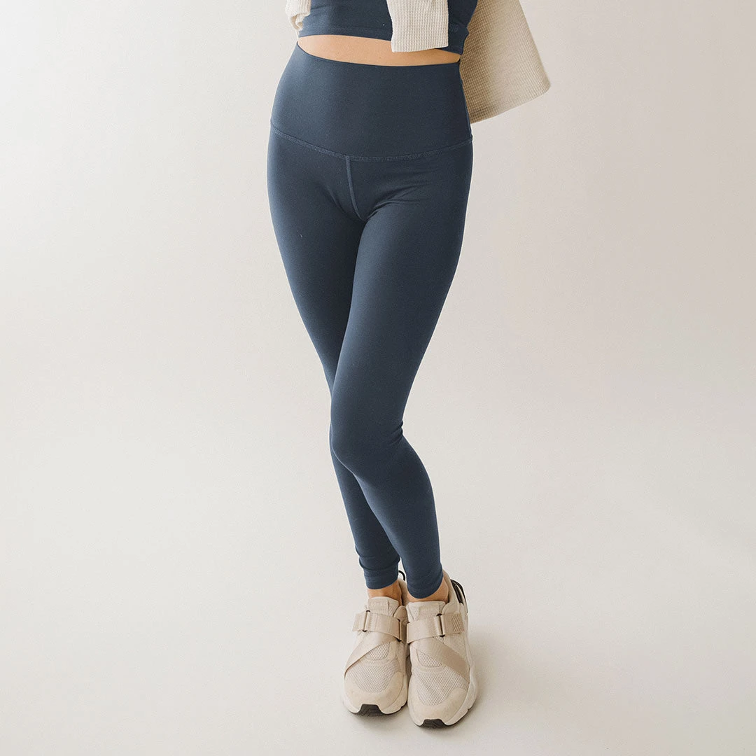 Intention Flow Leggings, Navy 3 Intention Flow Leggings, Navy