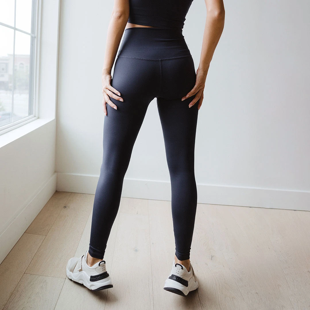 Intention Flow Leggings, Navy 8 Intention Flow Leggings, Navy - Image 6