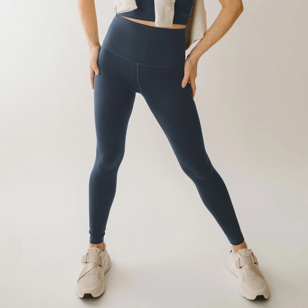 Intention Flow Leggings, Navy 12 Intention Flow Leggings, Navy - Image 10