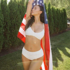 Ivory Paneled Bottoms -Clothing Promotional Store IVORY CREPE PANEL BOTTOMS 8