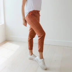 Rust Windowpane Jetsetters -Clothing Promotional Store JETSETTERS RUST WINDOWPANE 1