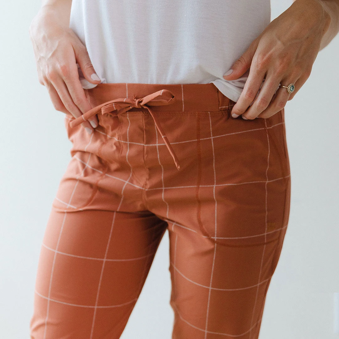 Rust Windowpane Jetsetters 9 Rust Windowpane Jetsetters - Image 7