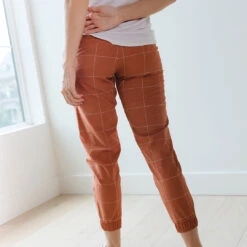 Rust Windowpane Jetsetters -Clothing Promotional Store JETSETTERS RUST WINDOWPANE 8