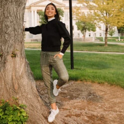 Sage Windowpane Jetsetters -Clothing Promotional Store JETSETTERS SAGE WINDOWPANE 11 1