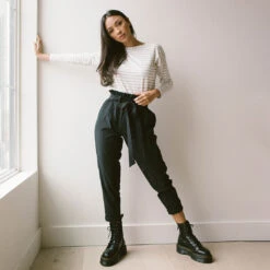 Long Sleeve Tee, Grey Venice Stripe -Clothing Promotional Store LONG SLEEVE GREY VENICE STRIPE 9