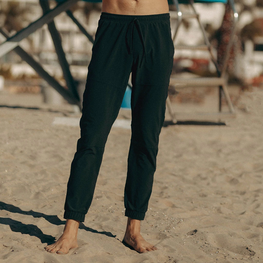 Men's Black Joggers 5 Men's Black Joggers - Image 3