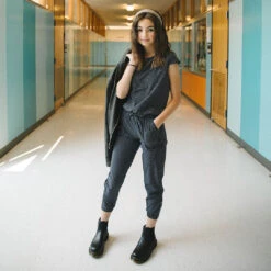 Mini Midnight Dash Jumpsuit -Clothing Promotional Store MINI DASH JUMPSUIT 1