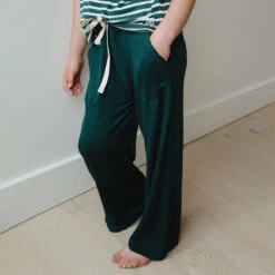 Mini Candy Cane Green Pajama Set 11 Mini Candy Cane Green Pajama Set -Clothing Promotional Store MINI GREEN STRIPE SET 1 1