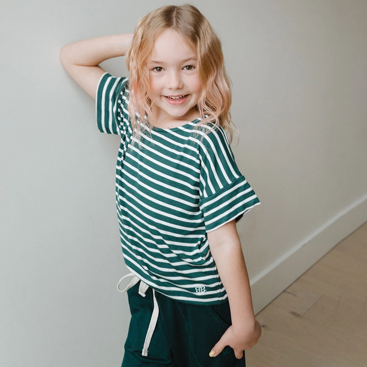 Mini Candy Cane Green Pajama Set 8 Mini Candy Cane Green Pajama Set - Image 6