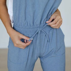 Light Chambray Classic Overall Jumpsuit -Clothing Promotional Store OVERALLS LIGHT BLUE CHAMBRAY 2