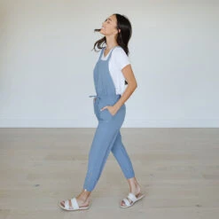 Light Chambray Classic Overall Jumpsuit -Clothing Promotional Store OVERALLS LIGHT BLUE CHAMBRAY 4