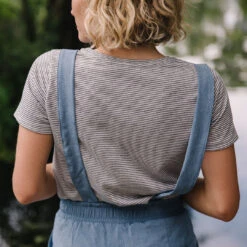 Light Chambray Classic Overall Jumpsuit -Clothing Promotional Store OVERALLS LIGHT BLUE CHAMBRAY 9