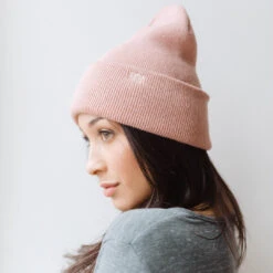 Albion Beanie -Clothing Promotional Store PINK 1