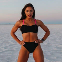 Kelsey High Cut Bottoms, Black -Clothing Promotional Store Photo May 04 9 09 32 PM