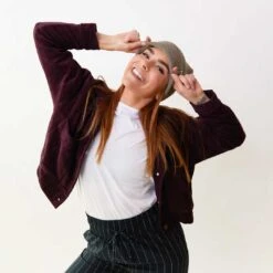 Eggplant Shacket -Clothing Promotional Store Pro Capture One 0430final