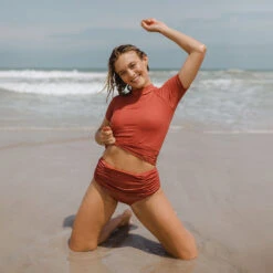 Rosewood Short Sleeve Rash Guard -Clothing Promotional Store RASH GUARD 1