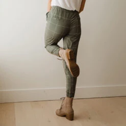 Sage Windowpane Jetsetters -Clothing Promotional Store SAGE WINDOWPANE JETSETTERS 4 1