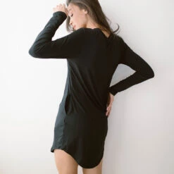 Serenity PJ Dress, Black 16 Serenity PJ Dress, Black -Clothing Promotional Store SERENITY PJ DRESS BLACK 10