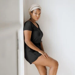 Serenity Romper, Black -Clothing Promotional Store SERENITY ROMPER BLACK 4 1