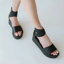 Sorel Cameron Flatform Ankle Strap, Black -Clothing Promotional Store SOREL CAMERON FLATFORM ANKLE STRAP BLACK 7