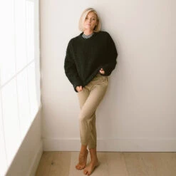 Teddy Pullover, Black -Clothing Promotional Store TEDDY PULLOVER BLACK 1