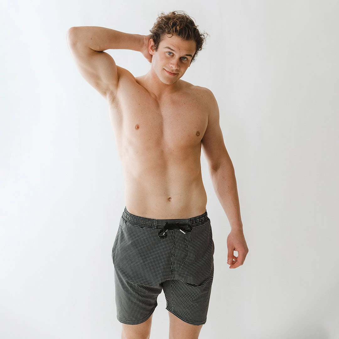 Wind And Sea Shorts, Black Checkers 4 Wind And Sea Shorts, Black Checkers - Image 2