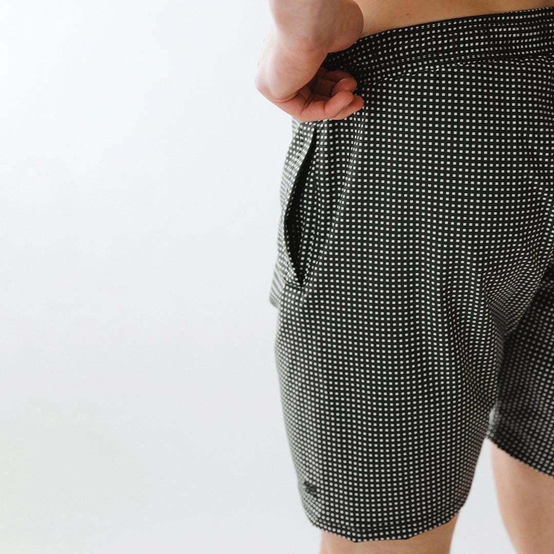 Wind And Sea Shorts, Black Checkers 8 Wind And Sea Shorts, Black Checkers - Image 6