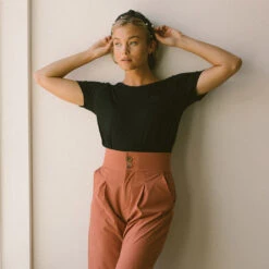 Basic Tee, Black 11 Basic Tee, Black -Clothing Promotional Store basicblacktee web5