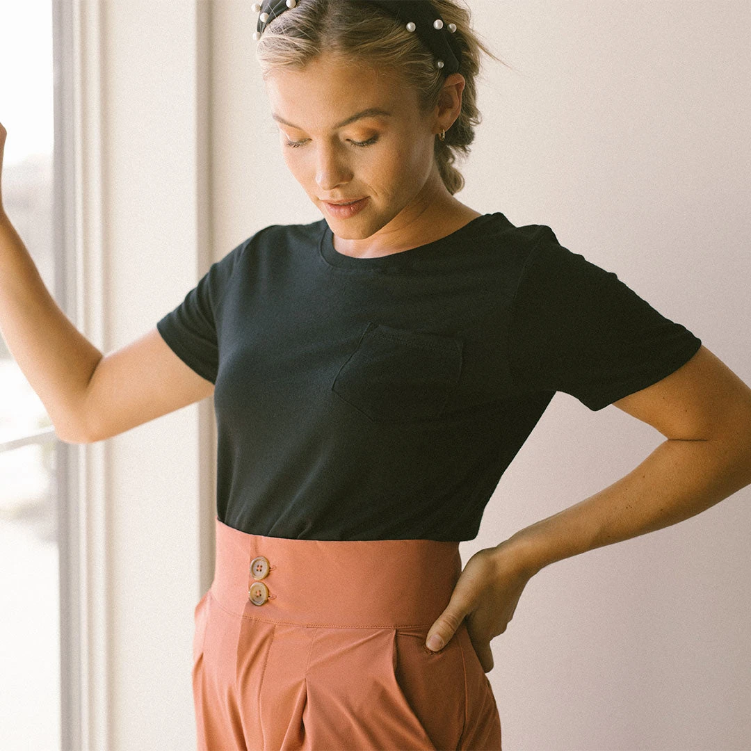 Basic Tee, Black 3 Basic Tee, Black