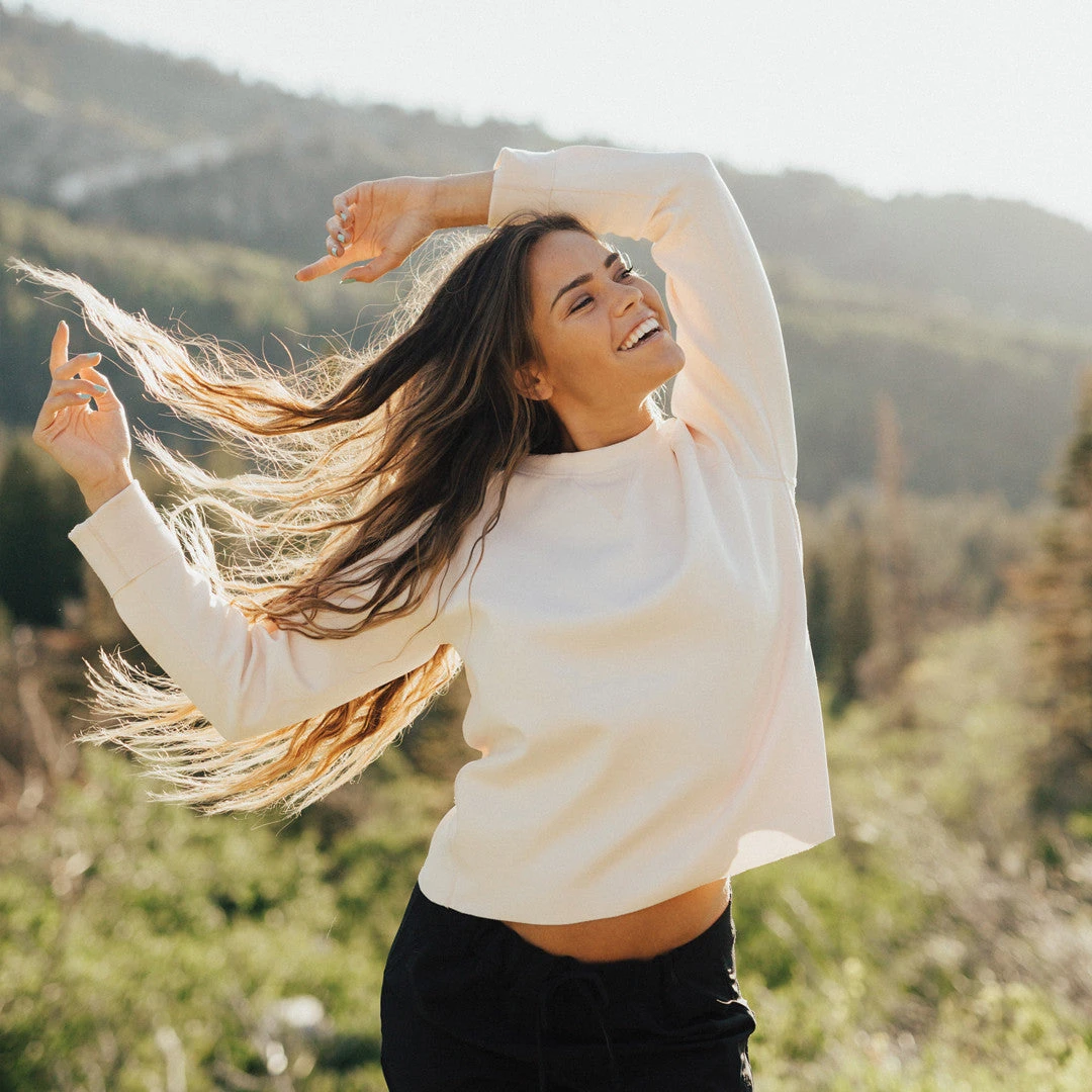 Blush Neo Crop Sweatshirt 7 Blush Neo Crop Sweatshirt - Image 5