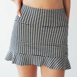 Hamptons High-Waisted Swim Skirt -Clothing Promotional Store karinswimskirt 1