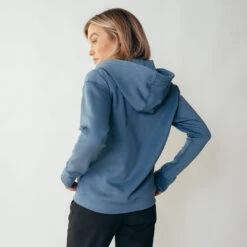 Hideaway Zip-Up, Ocean Blue 23 Hideaway Zip-Up, Ocean Blue -Clothing Promotional Store leisureshoot bluejacket4