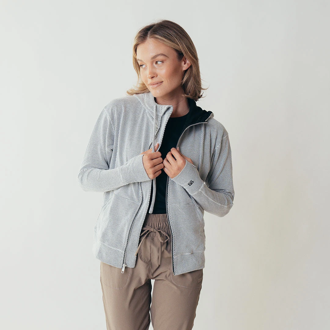 Albion Zip-Up, Honeycomb 8 Albion Zip-Up, Honeycomb - Image 6