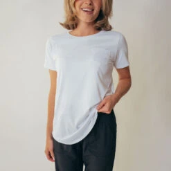 Basic Tee, Brushed White