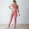 Intention Flow Leggings, Mauve 1 Intention Flow Leggings, Mauve -Clothing Promotional Store mauve leggings2