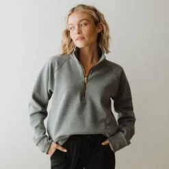 Oxford Zip-Up -Clothing Promotional Store oxfordhalfzip web9