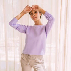 Lilac Neo Crop Sweatshirt 13 Lilac Neo Crop Sweatshirt -Clothing Promotional Store purpleneo 2 1