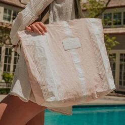 Aloha Linen Stripe Day Tripper Tote Bag 11 Aloha Linen Stripe Day Tripper Tote Bag -Clothing Promotional Store retouchedphotos iiiiiiiiiiiiii 05549