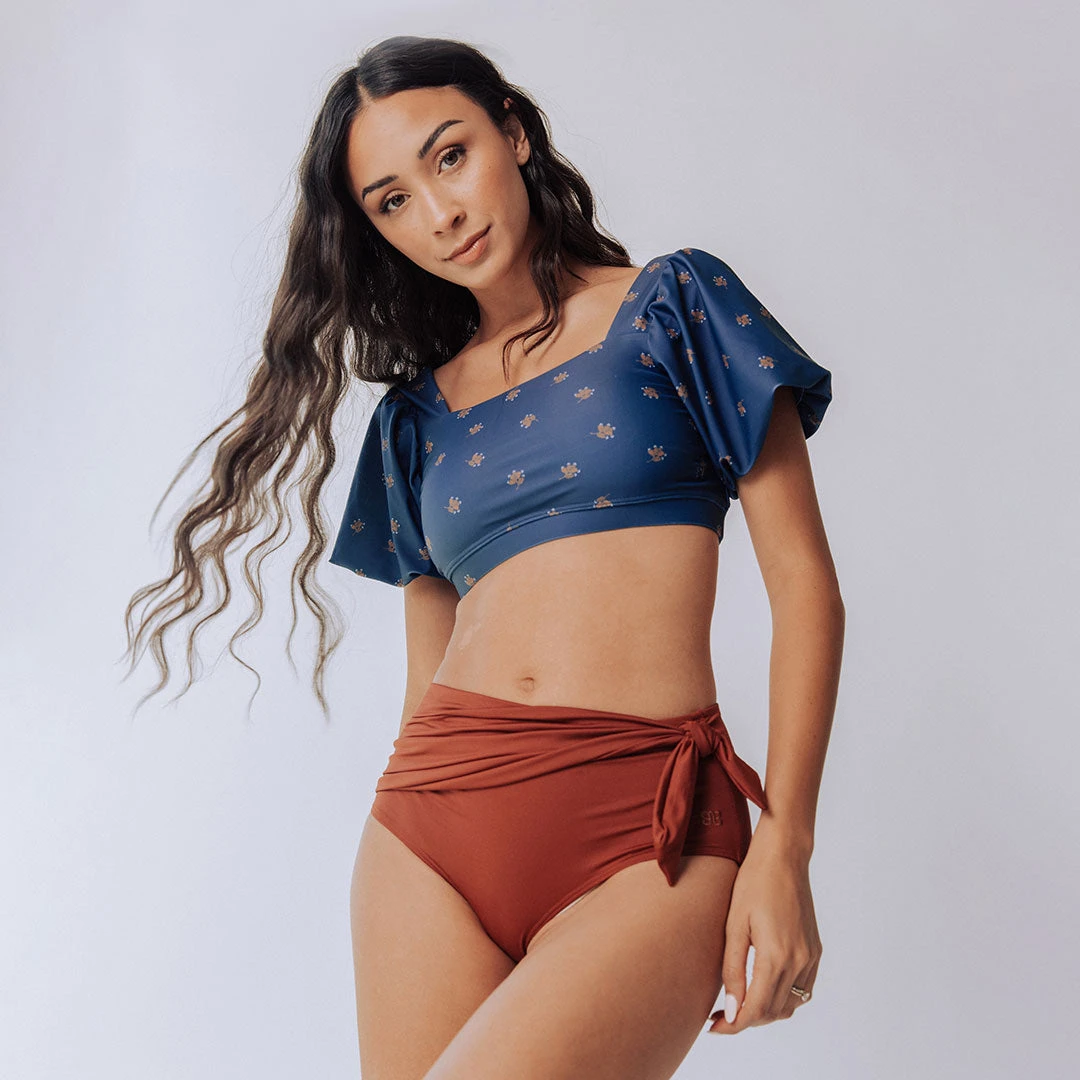 Simone Bottoms, Dark Rust 7 Simone Bottoms, Dark Rust - Image 5